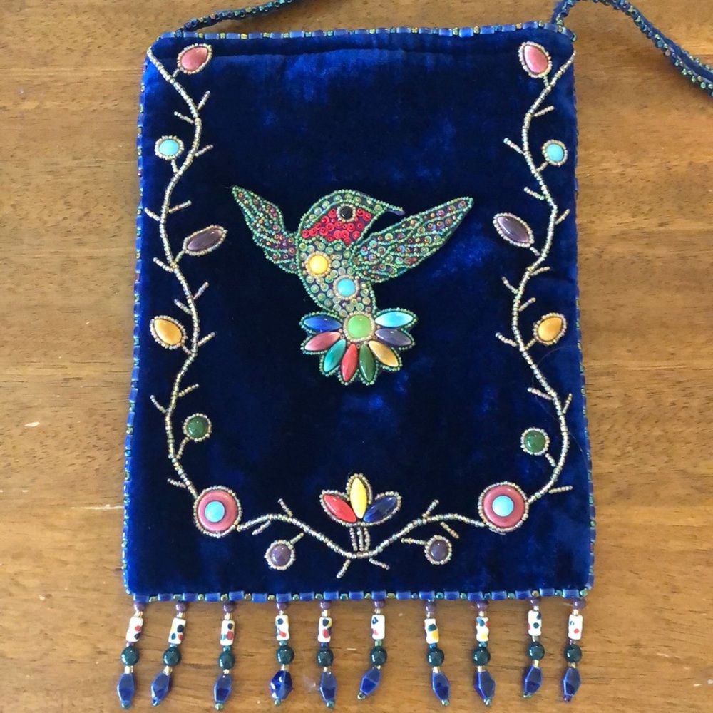 Beaded Crossbody Bag